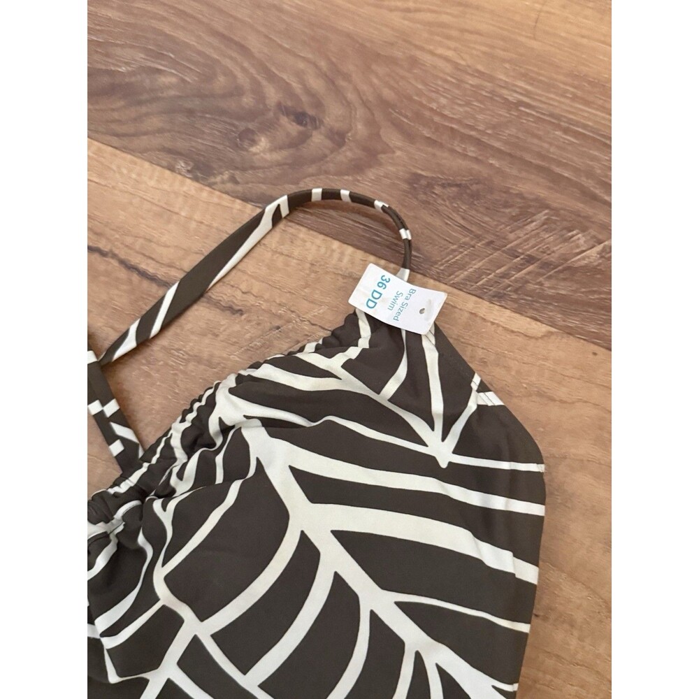 NWT Coco Reef Women's Dynamic Swim Tankini Underwire Sz‎ 36DD RV $110 Palm Leave - Picture 4 of 6